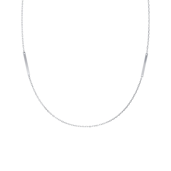 Колье из серебра